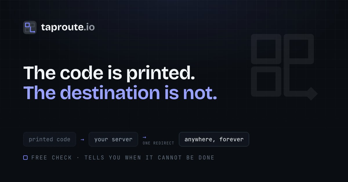 Printed-code rescue
